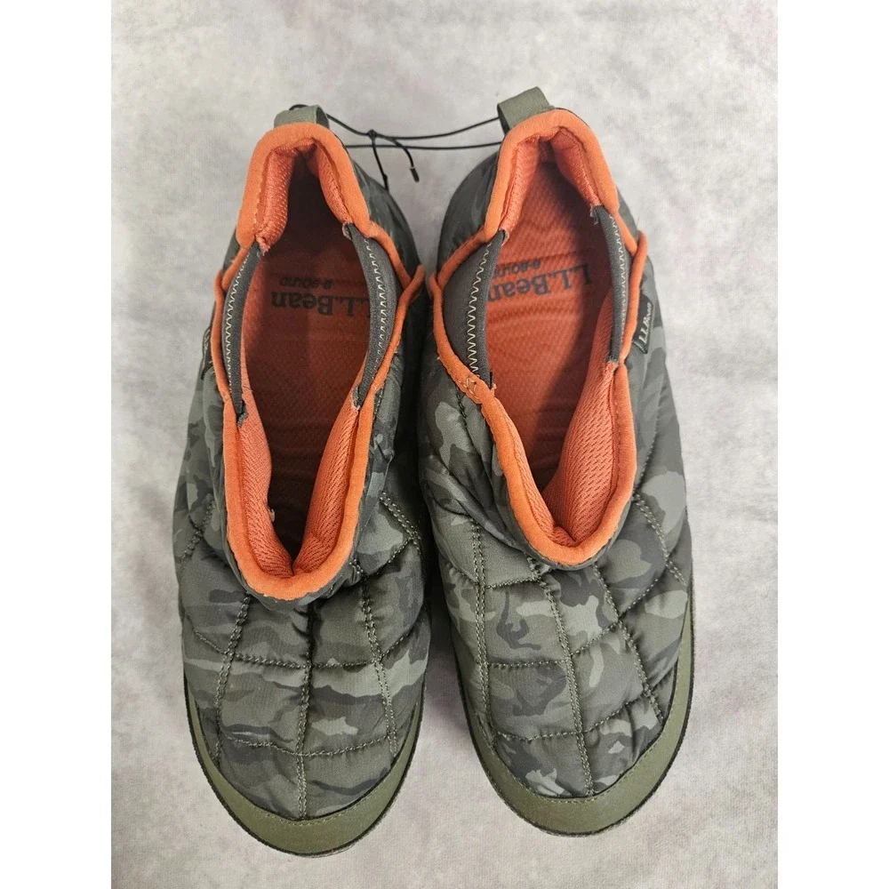 LL Bean Men's Mountain Classic Ankle Boot 2 Quilt Camo Size 10D New Without Box